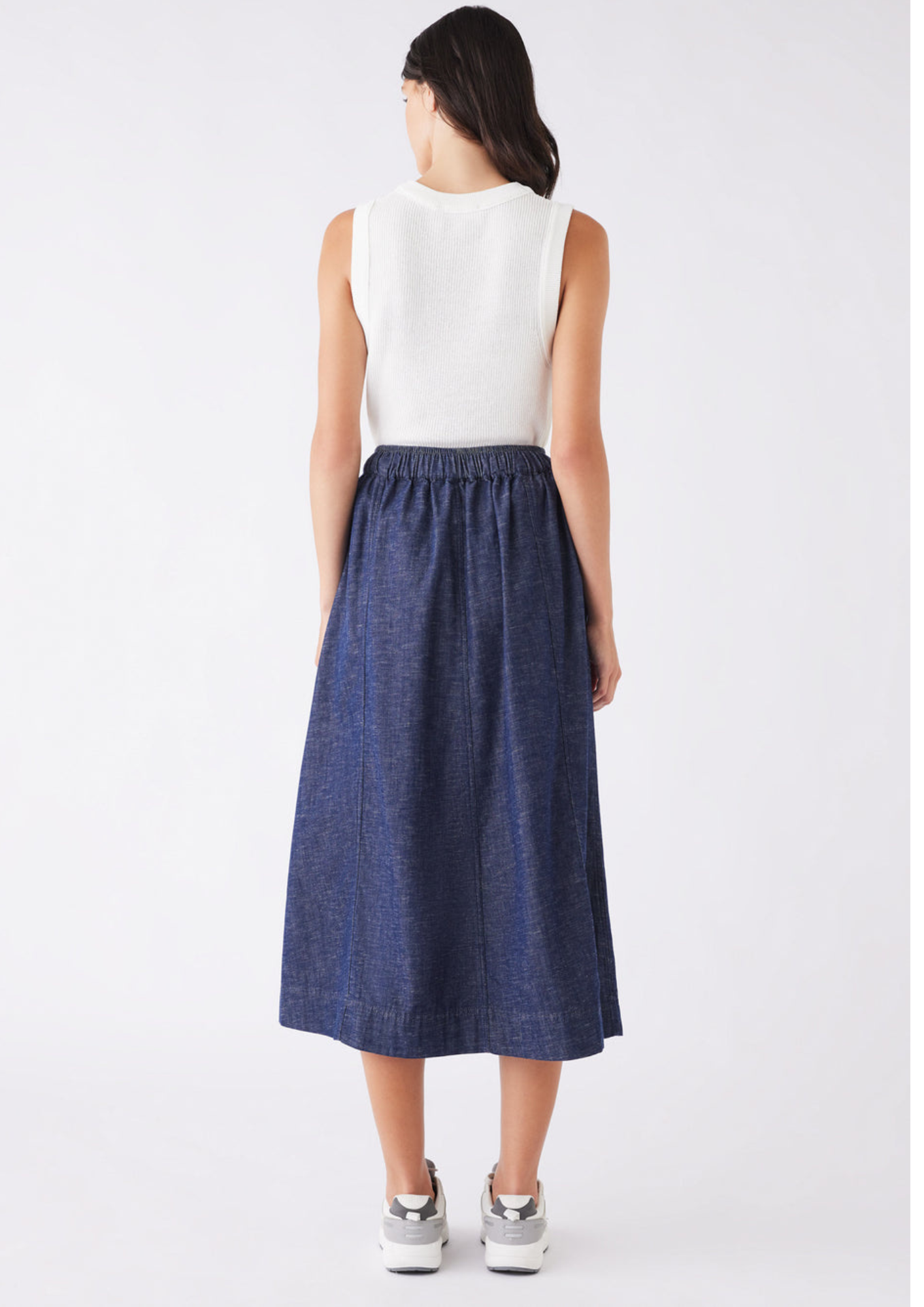 Esmaee Revival Denim Skirt