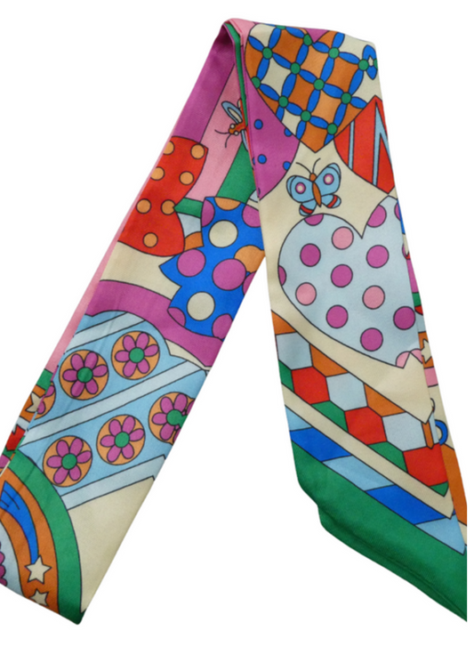 L’ORA D’ORO Assorted Neck/Bag Scarf design no.4