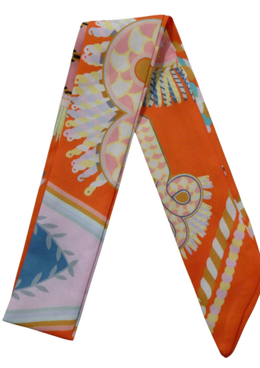 L’ORA D’ORO Assorted Neck/Bag Scarf design no.3