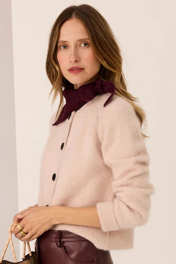 POL - Carmel Knit Scarf - Merlot