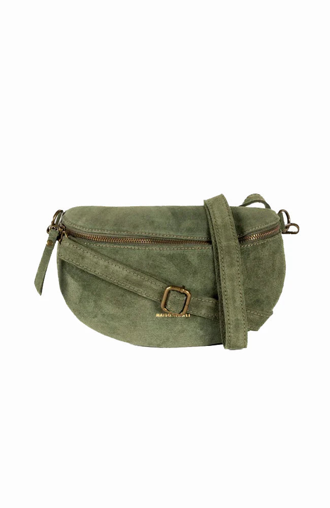 Maison Fanli - Khaki Suede Bumbag