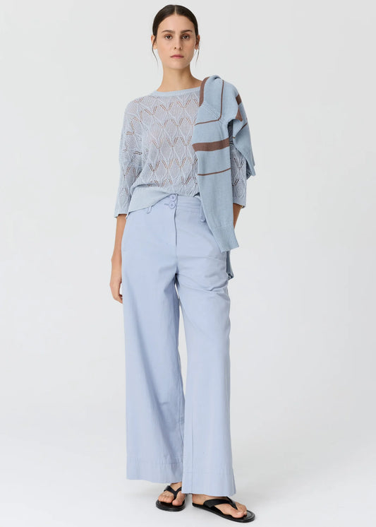 POL Rosin POINTELLE Linen Tee