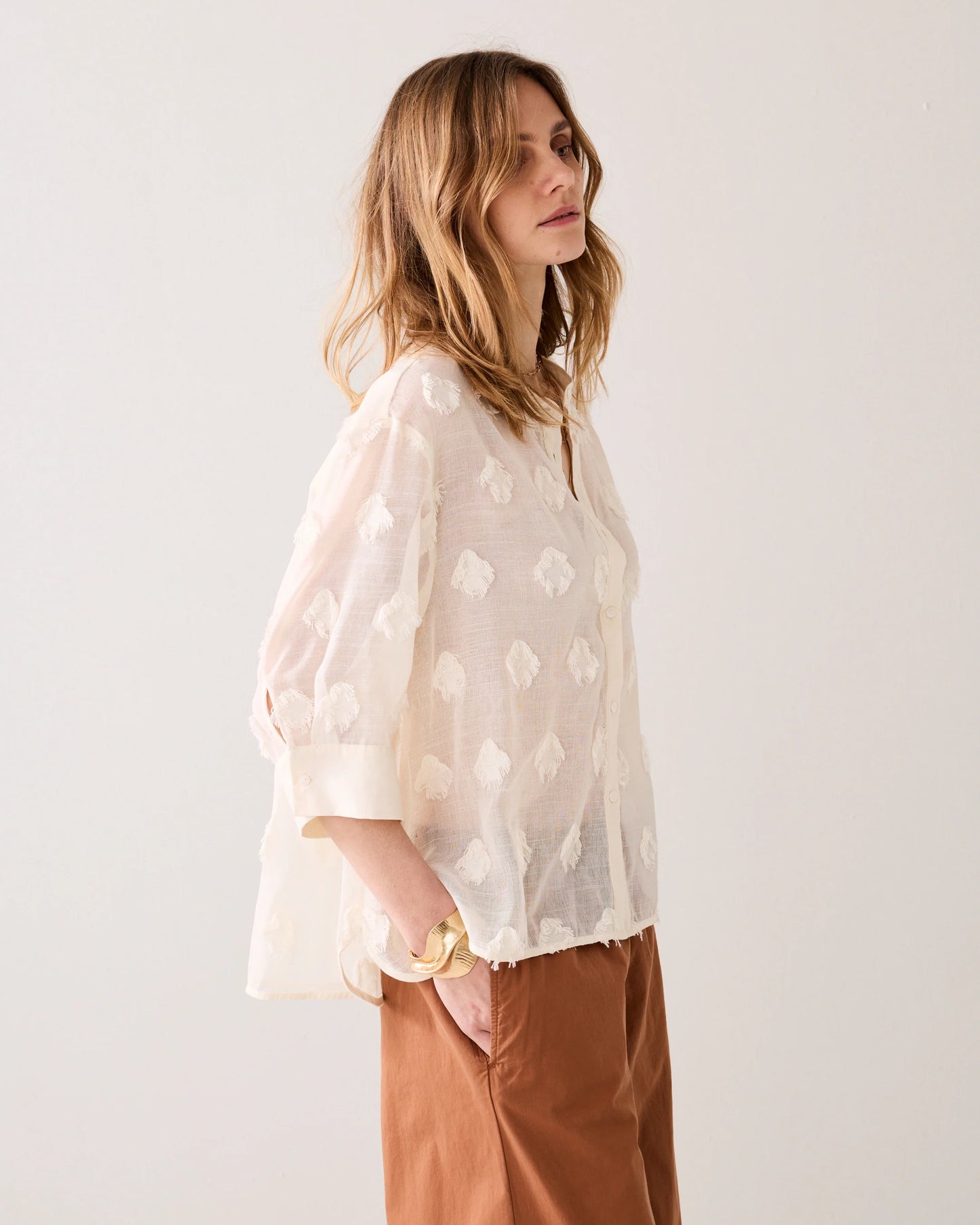 Summum Blouse 3D New Ivory