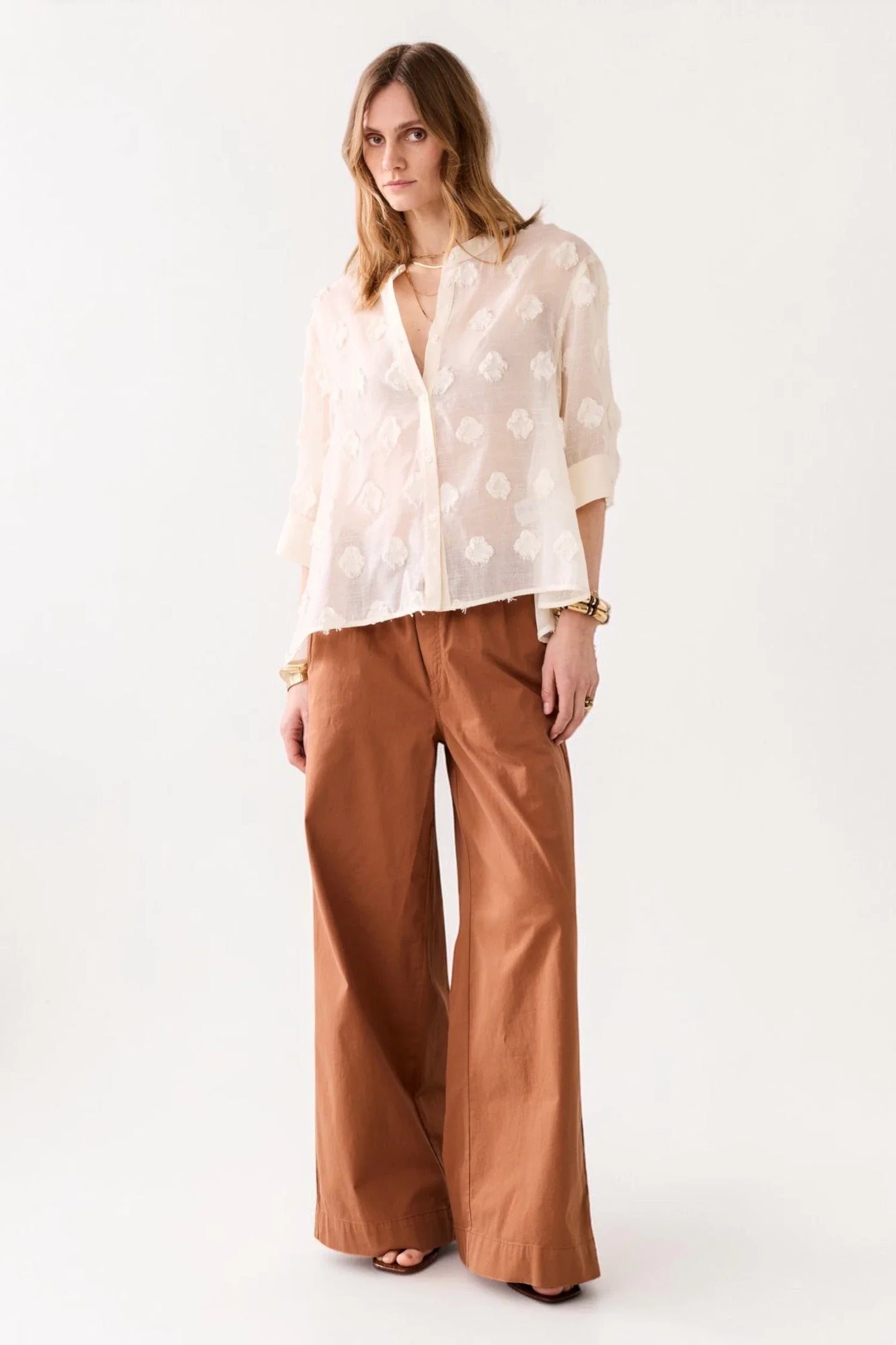 Summum Blouse 3D New Ivory