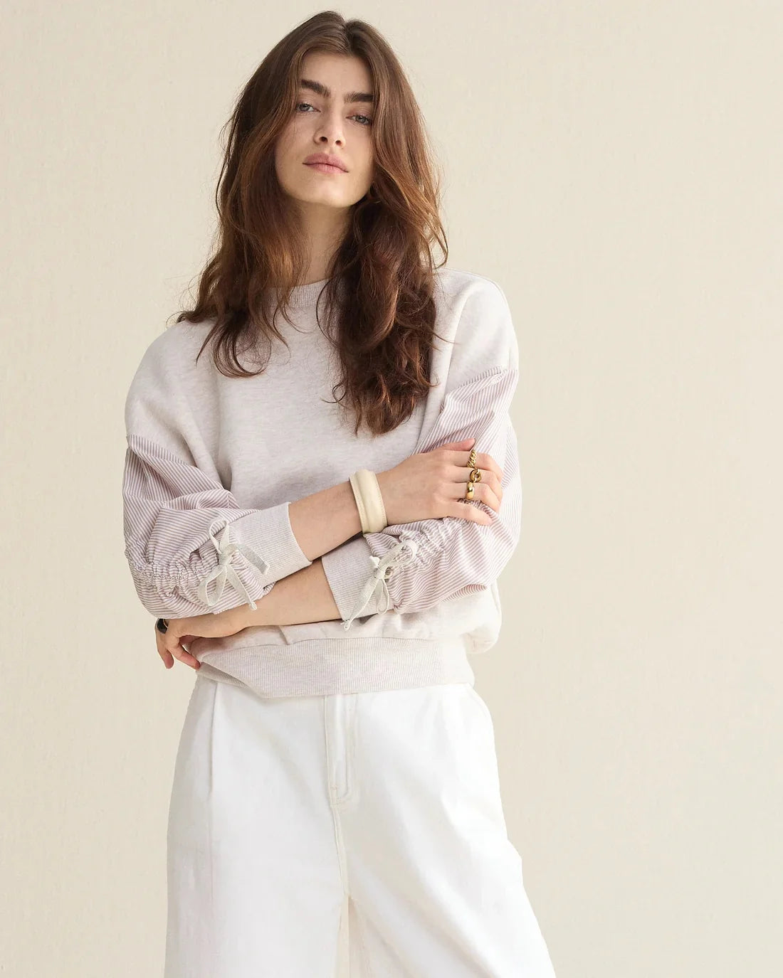 Summum Jersey Mélange Sweat