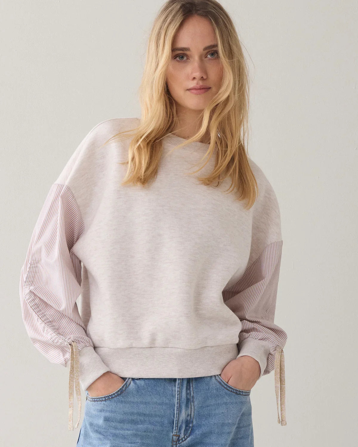 Summum Jersey Mélange Sweat