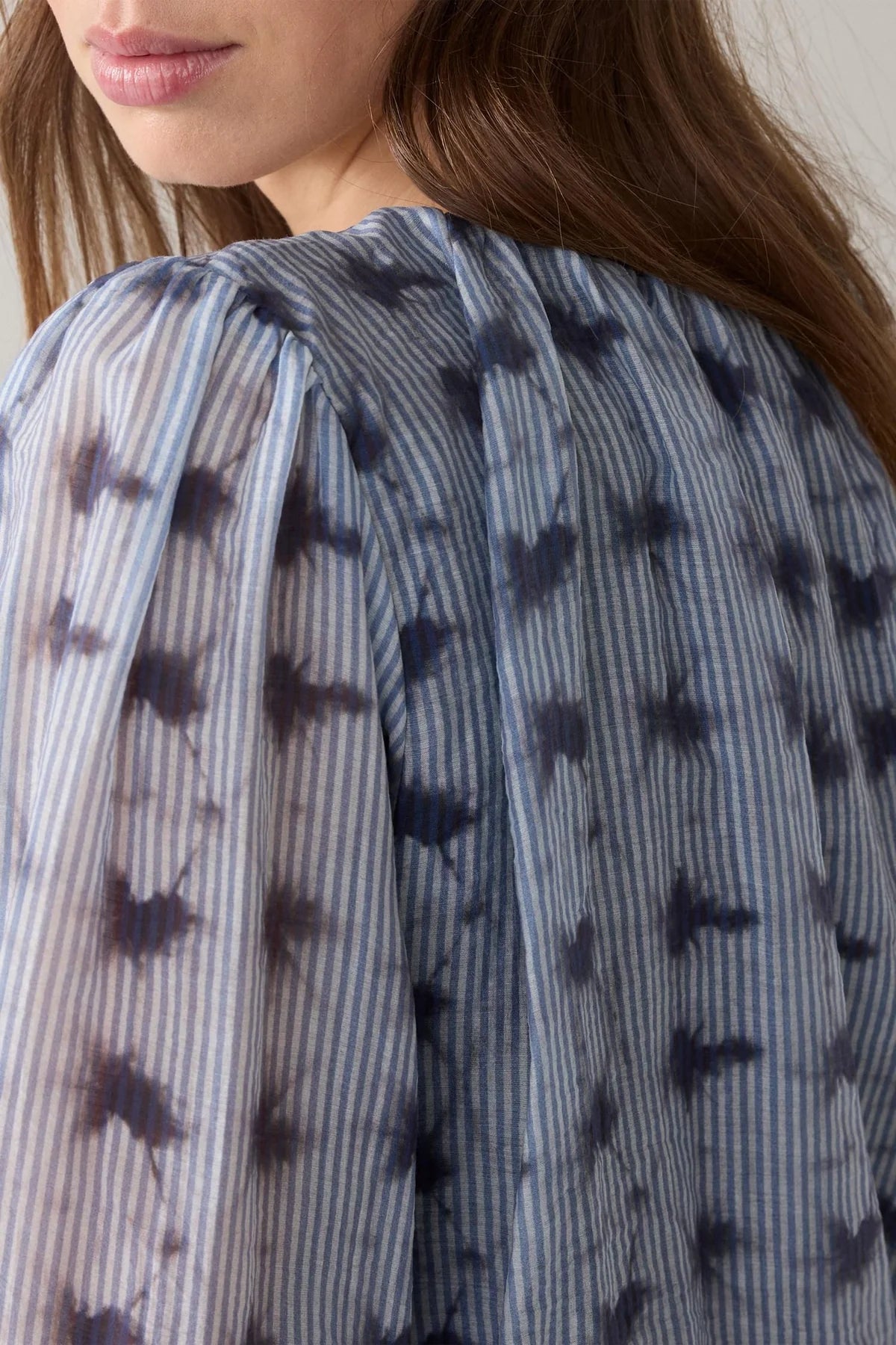 Summum Blouse Tie Dye Stripe