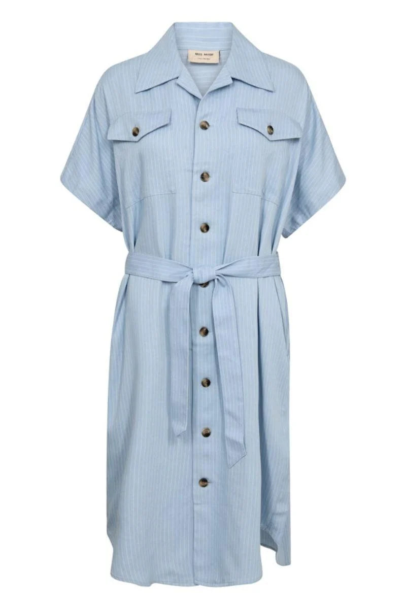 Mos Mosh Zenta Neo Dress Blue Stripe