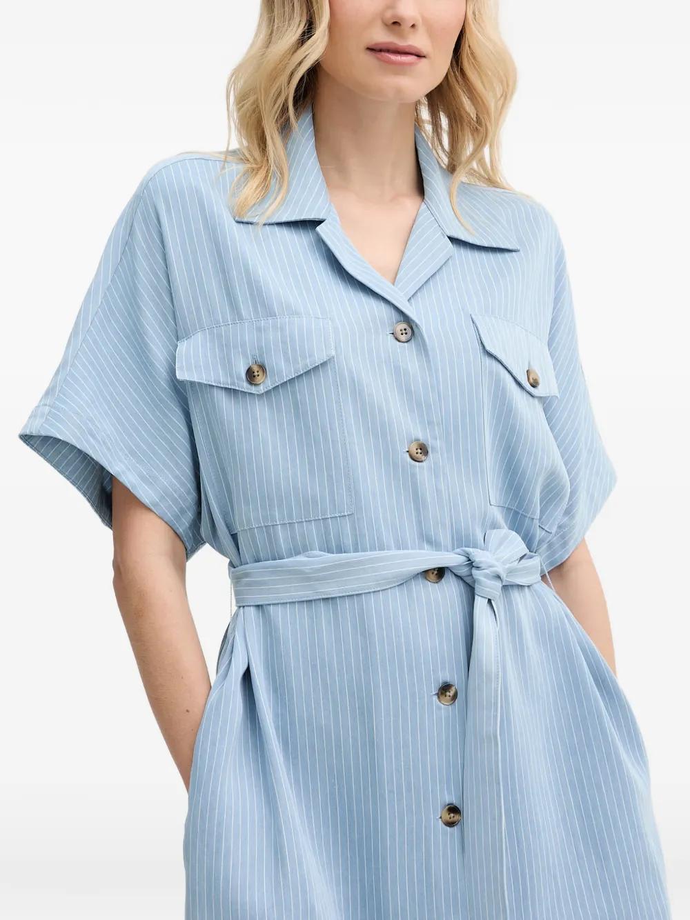 Mos Mosh Zenta Neo Dress Blue Stripe