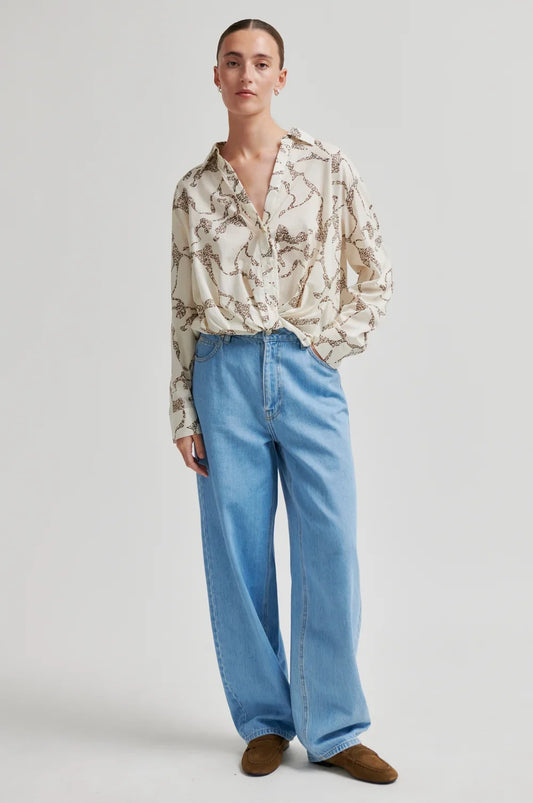 Second Female Soil Twist Shirt Eggnog