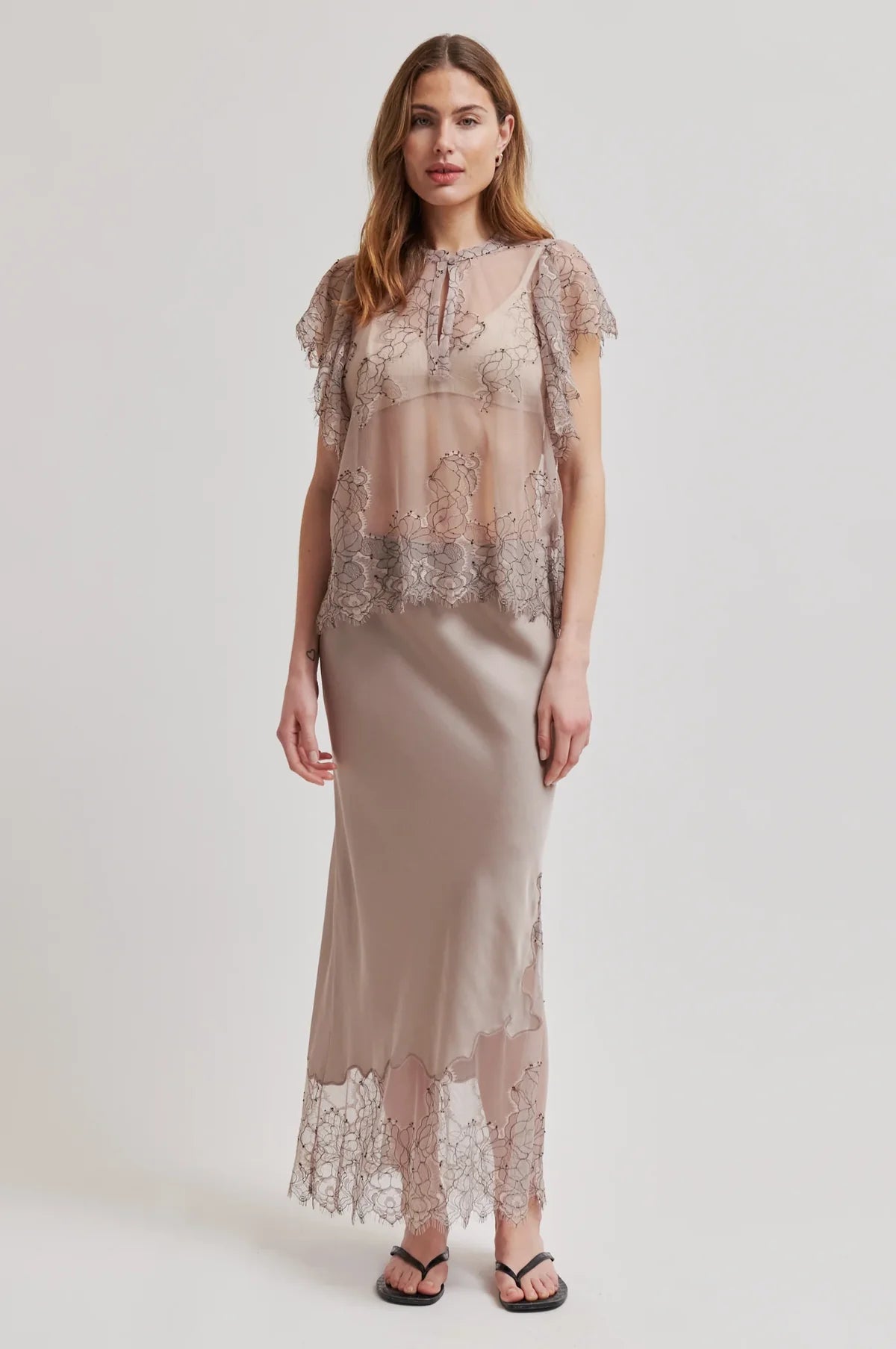 Second Female Wila Skirt Plaza Taupe