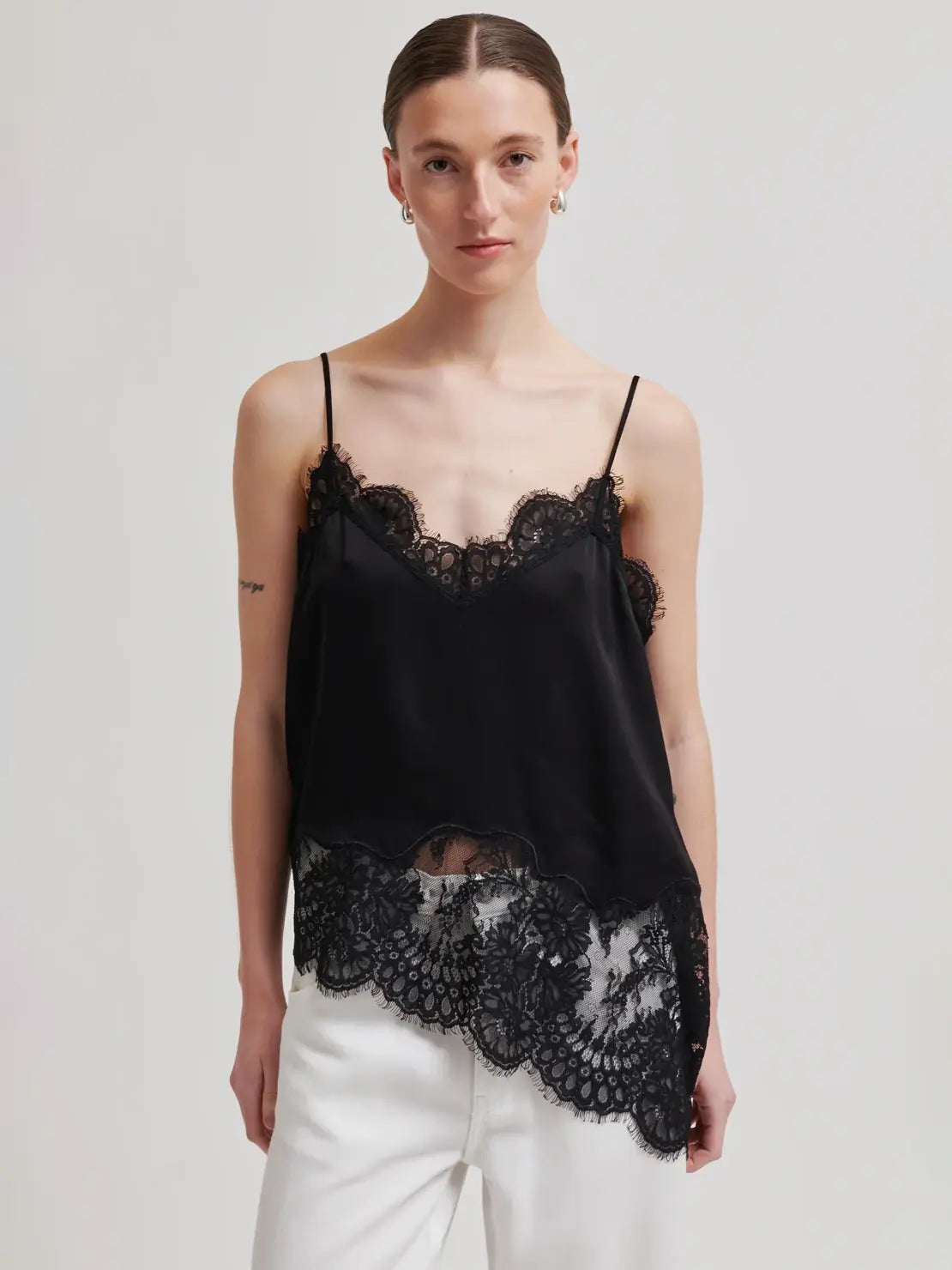 Second Female Wilina Strap Top Black