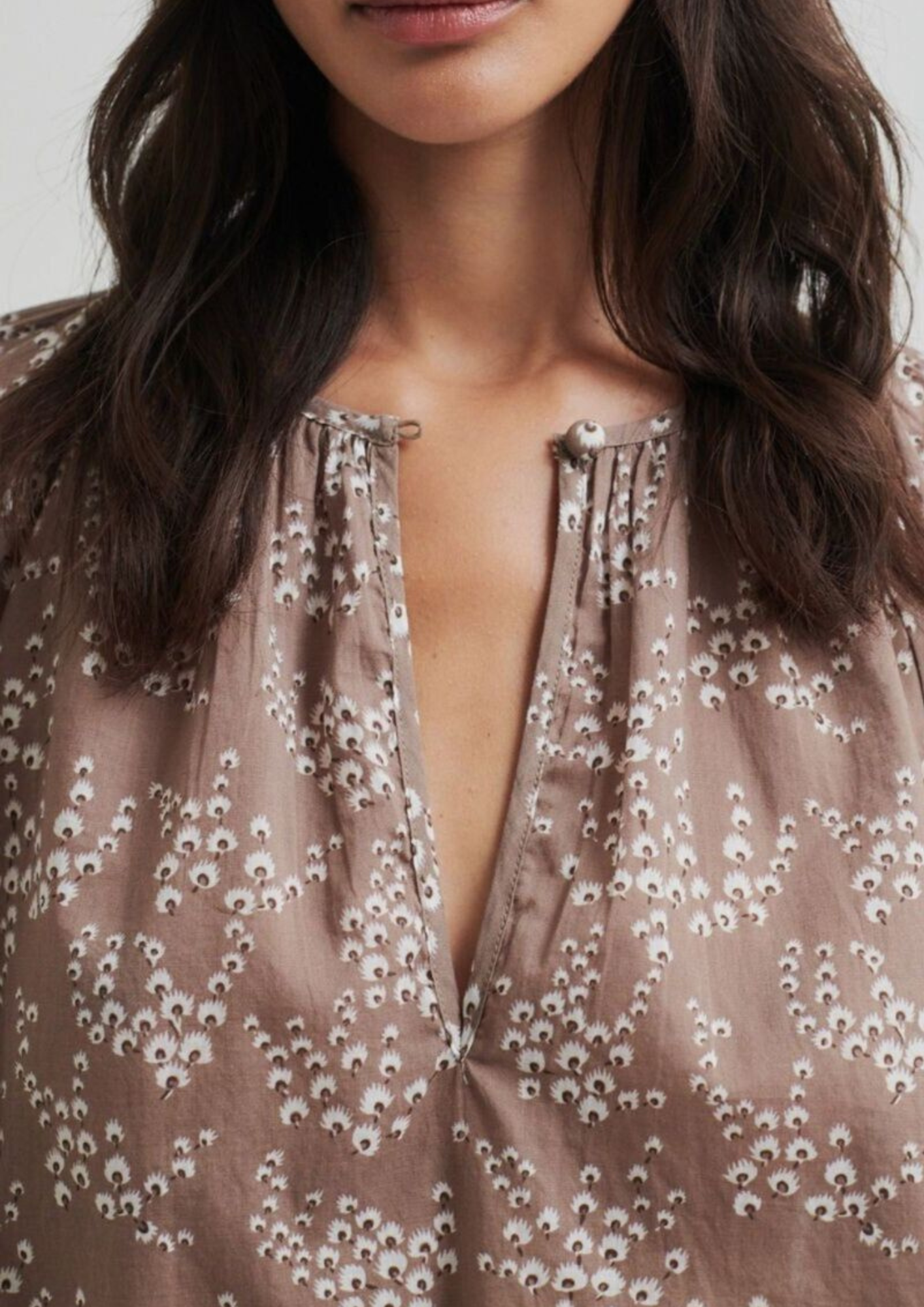Second Female Sierra Blouse - Fossil