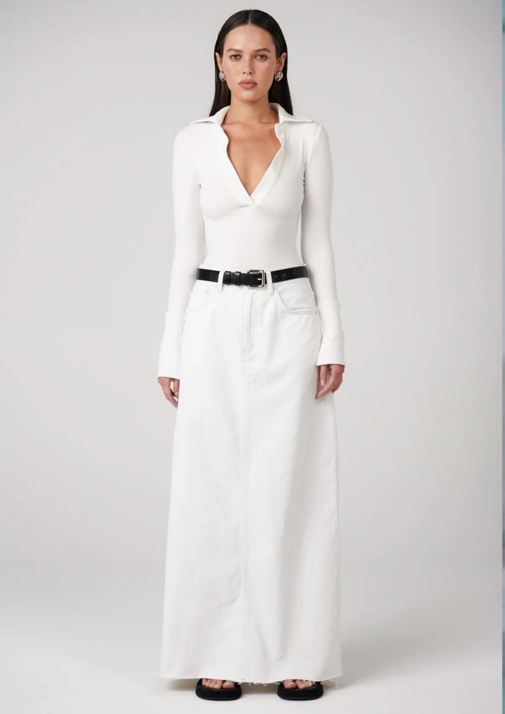 BAYSE - CELINE Bodysuit White