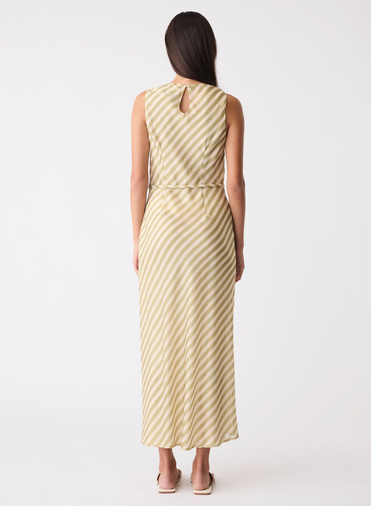 Esmaee Sahara Maxi Dress - Sage Stripe - view 5