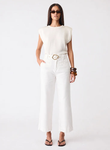 ESMAEE Capilla Denim Jeans Ivory