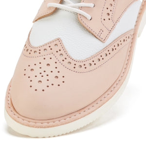 Rollie Nation - Brogue rise tan/white