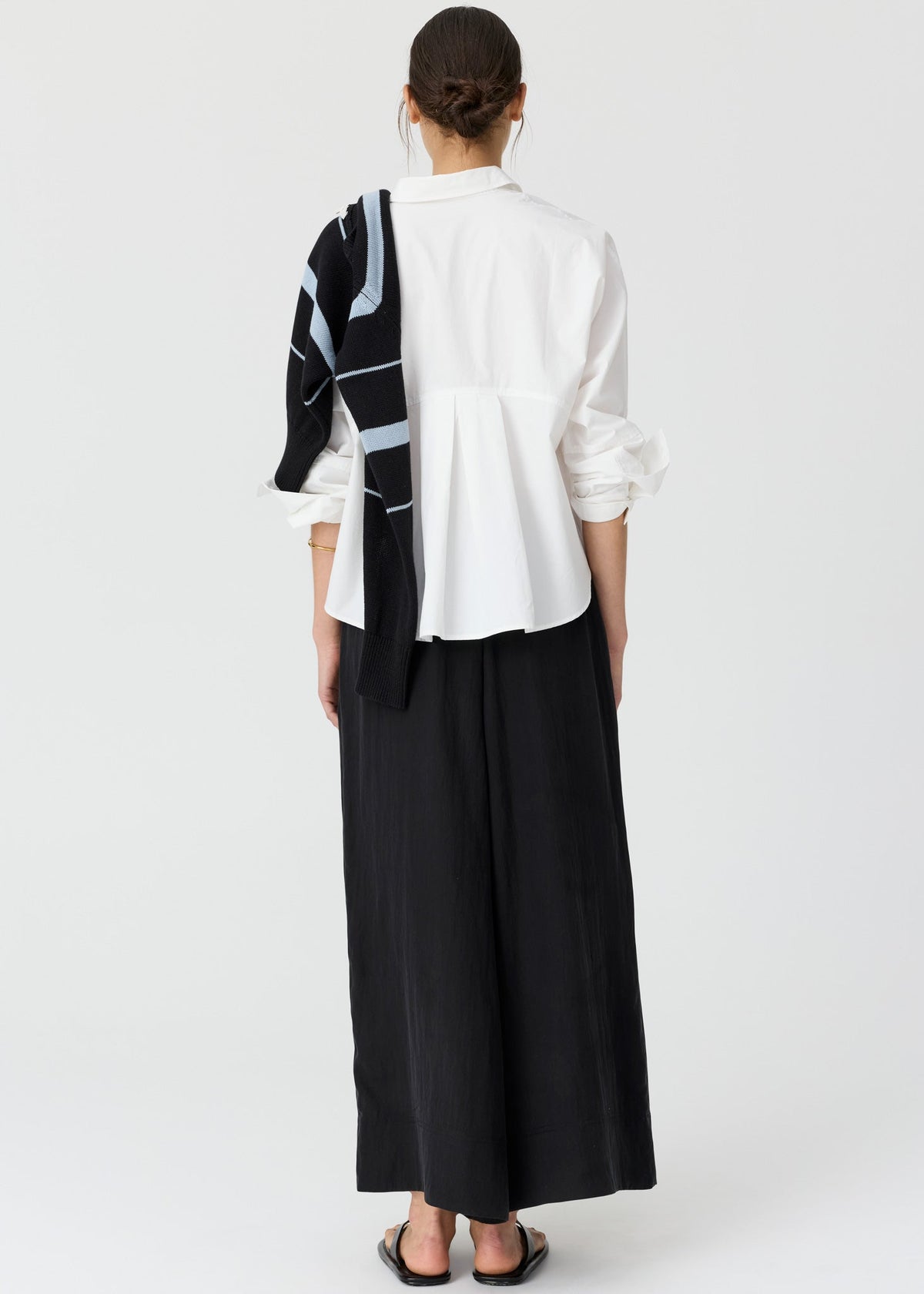 POL Elina Two Way Shirt White view 4
