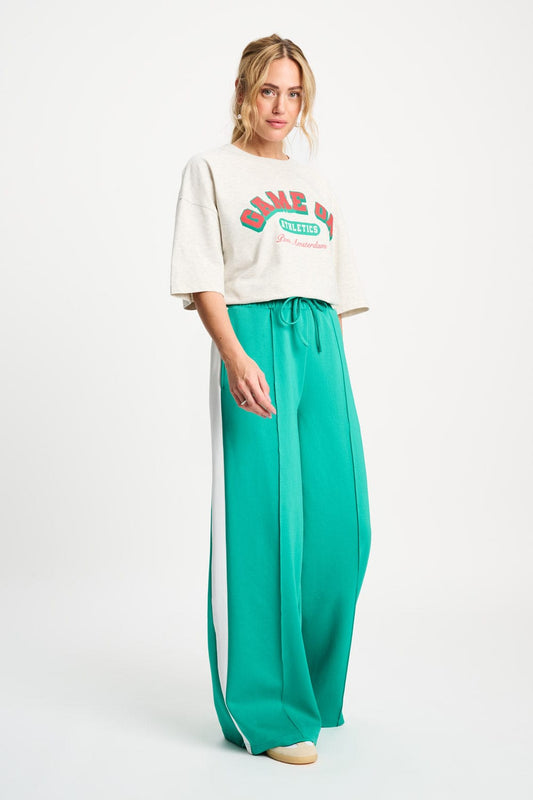 Stripe Trackpants | Wander Green