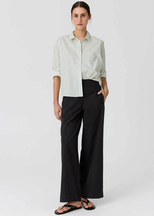 POL Botanica Two Way Stripe Shirt front view