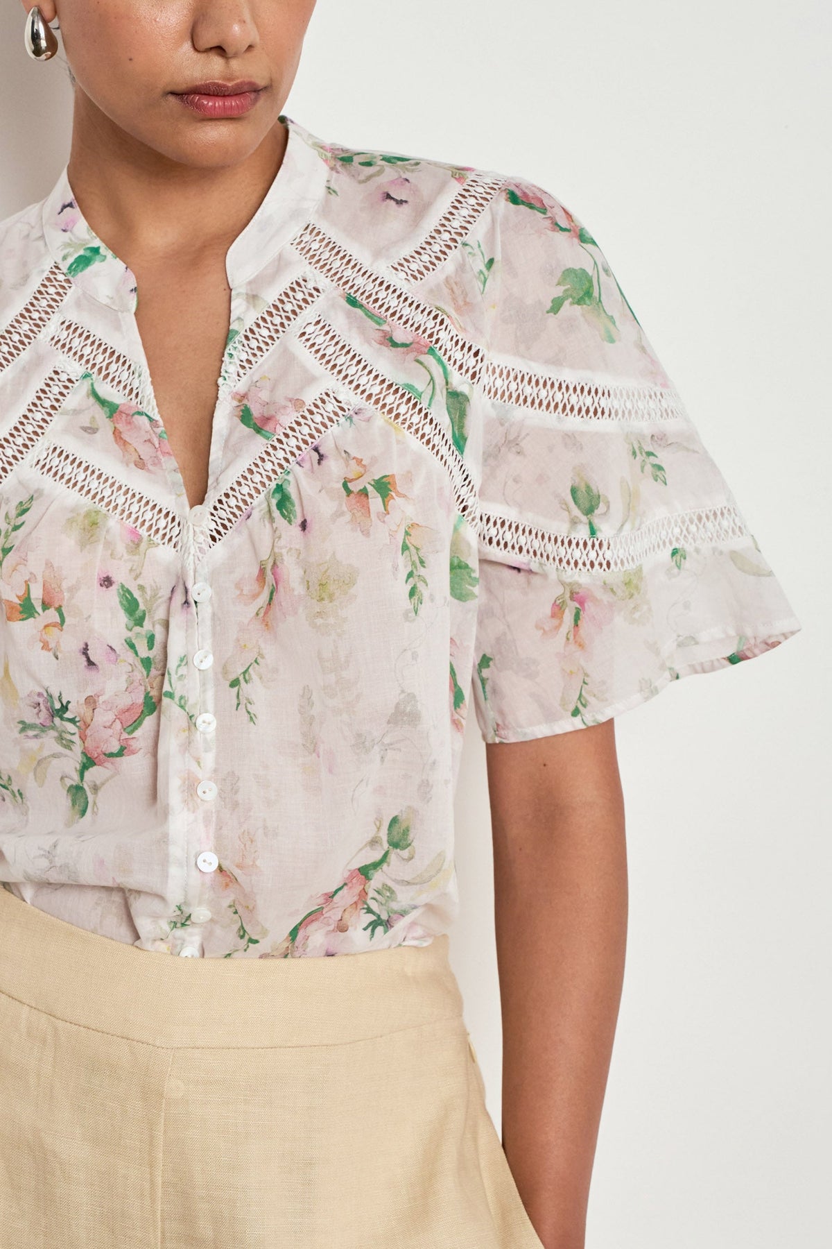 Zoe Kratzmann Pulse Top Painterly Bloom – view 3