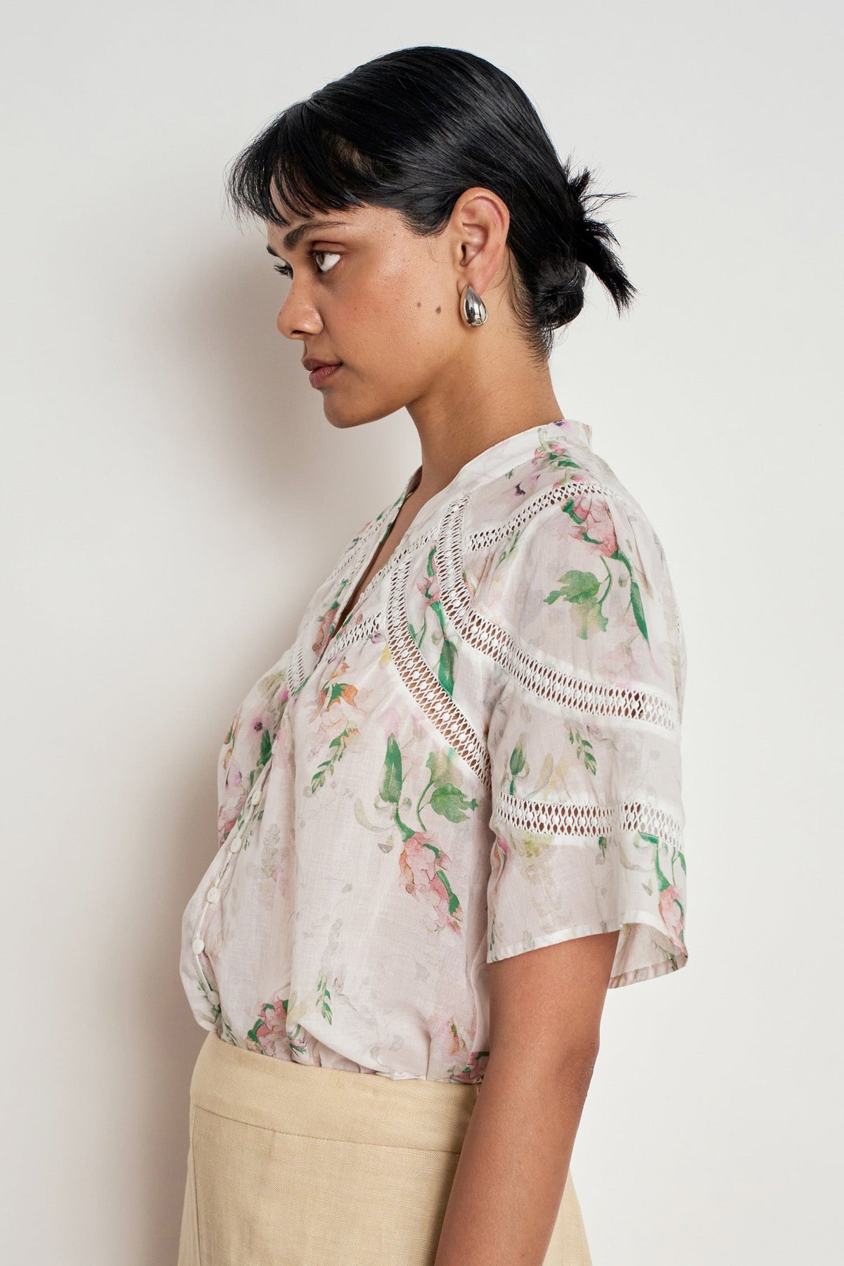 Zoe Kratzmann Pulse Top Painterly Bloom – view 4