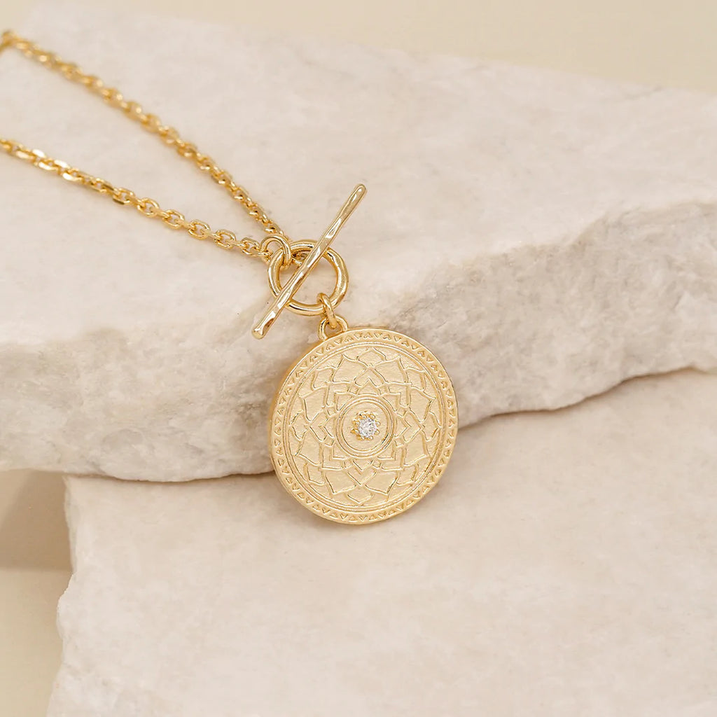 By Charlotte - A Thousand Petals Fob Necklace