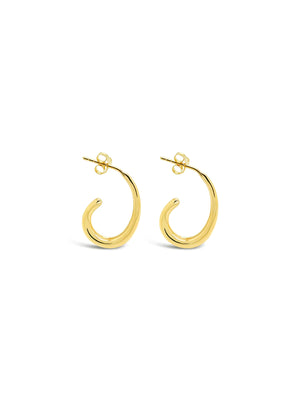 Ichu - Recurved Hoops Gold