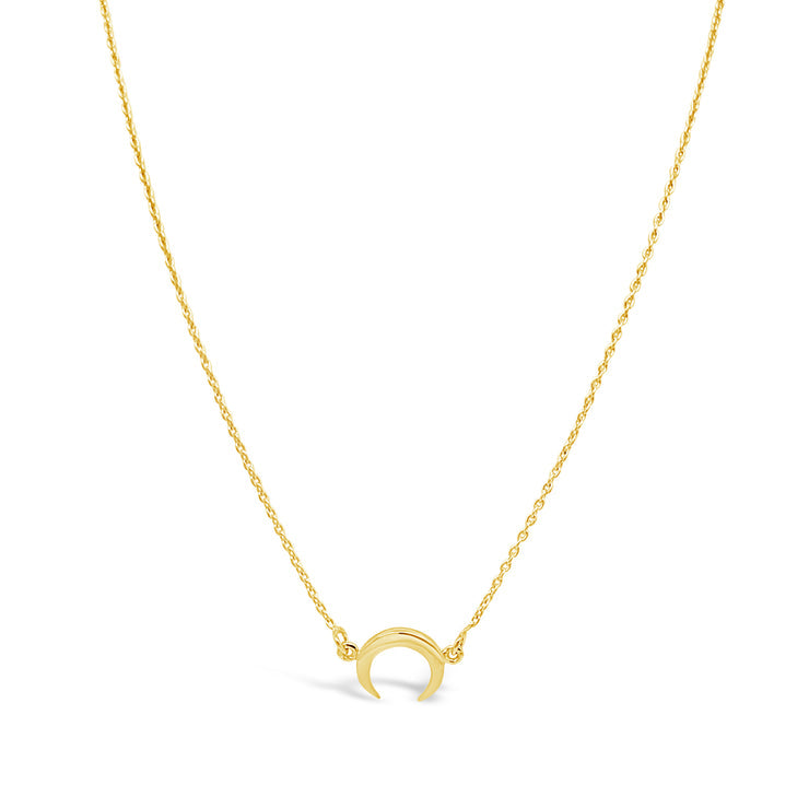 Ichu - Mini Moon Necklace Gold